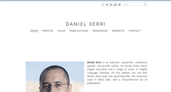 Desktop Screenshot of danielxerri.com